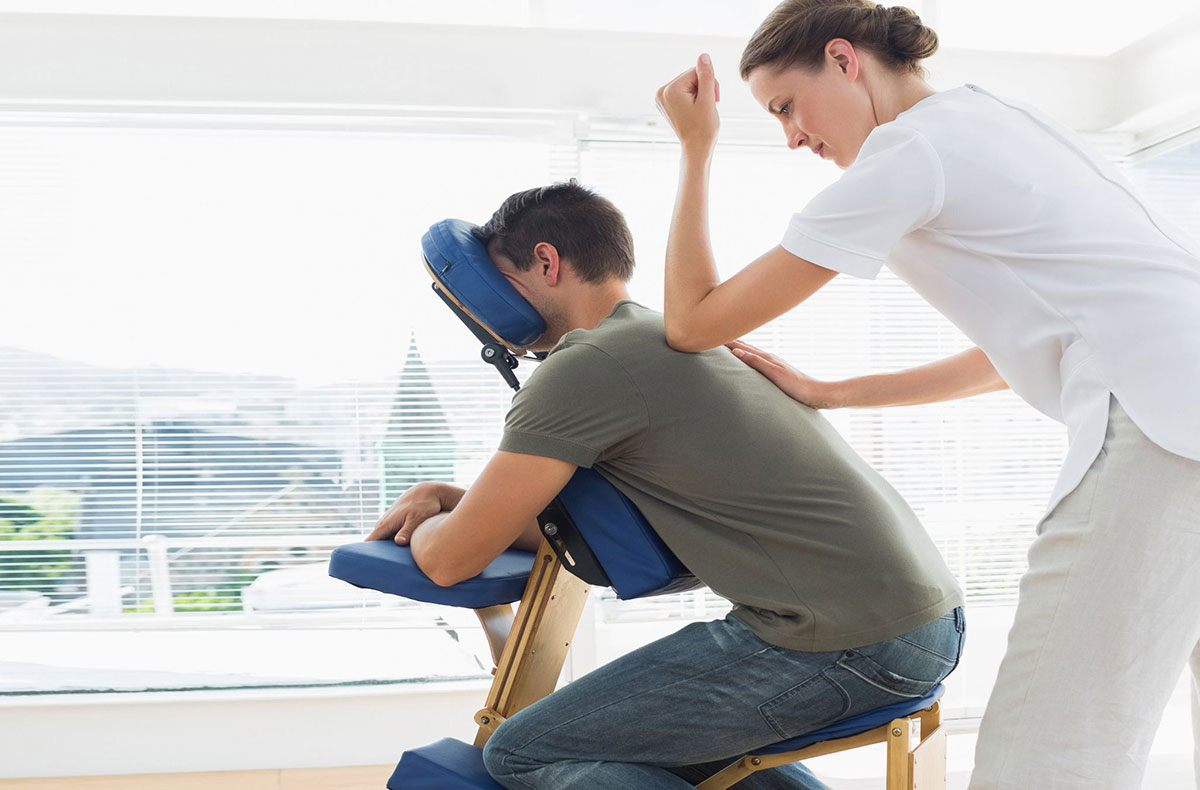 Séances de massages en entreprise